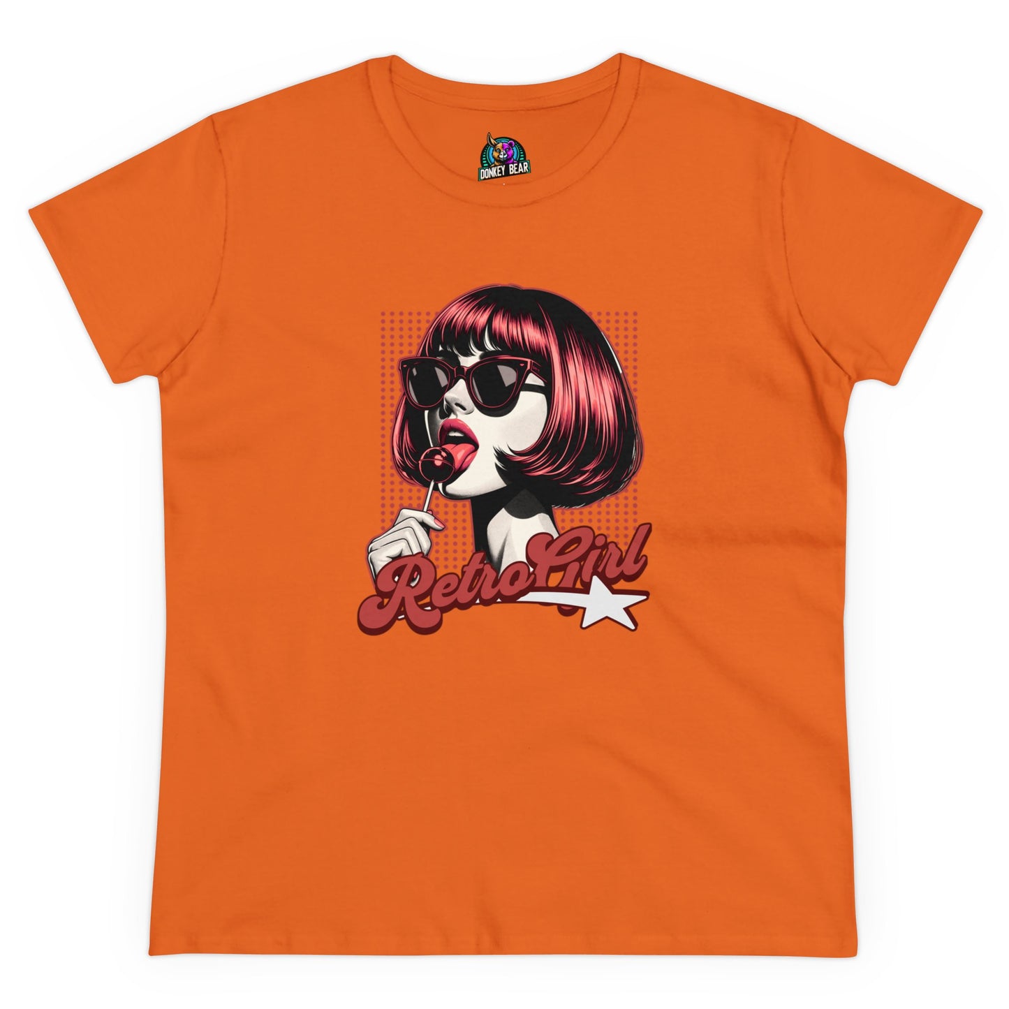 Women's Retro Girl T-Shirt