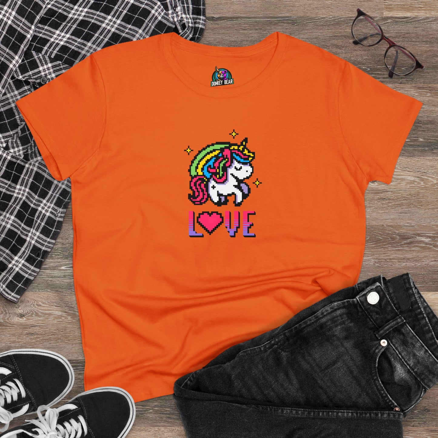 Woman's 8-Bit Love T-Shirt