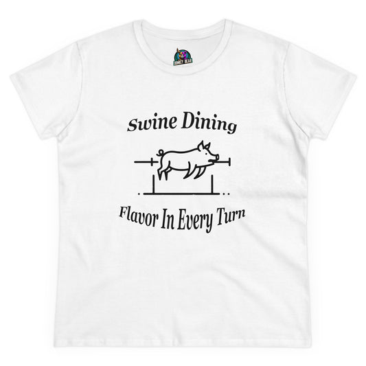 Woman's Swine Dining T-Shirt