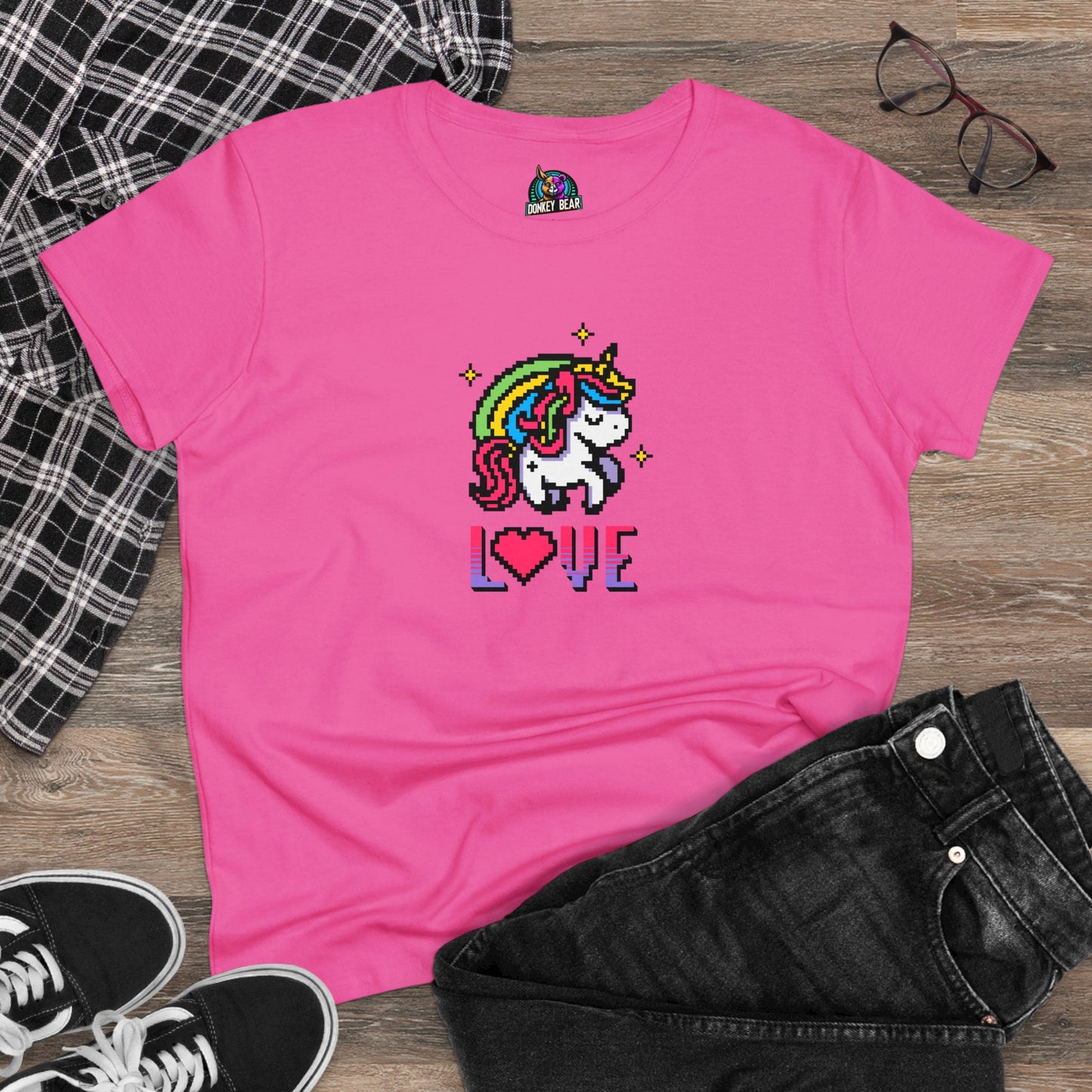 Woman's 8-Bit Love T-Shirt