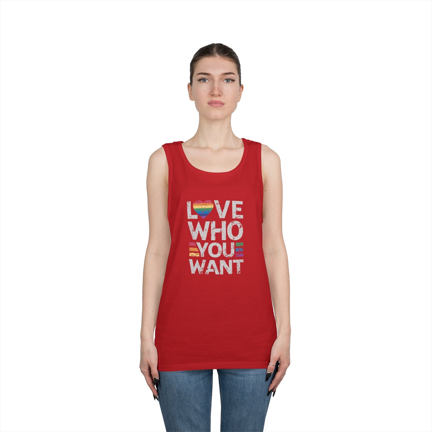 Love Who You Want Tank Top