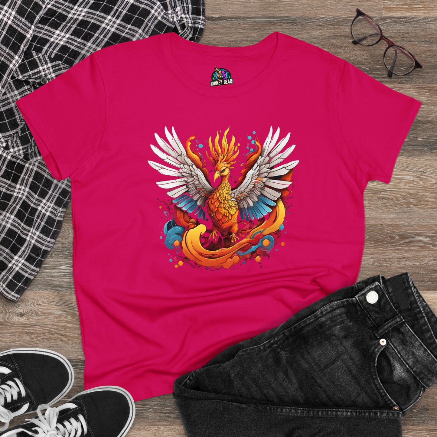 Woman's Splash Phoenix T-Shirt