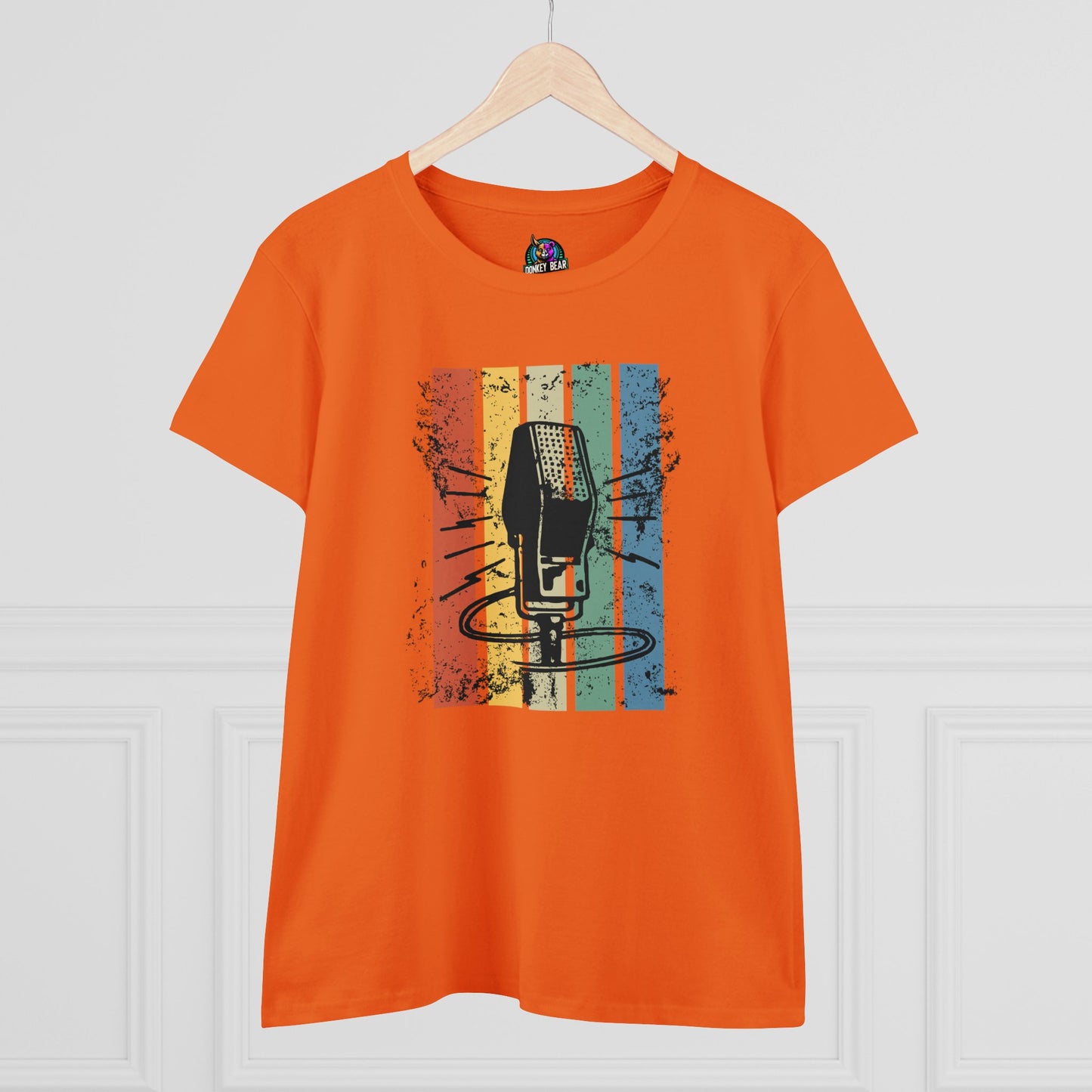 Woman's Retro Mic T-Shirt