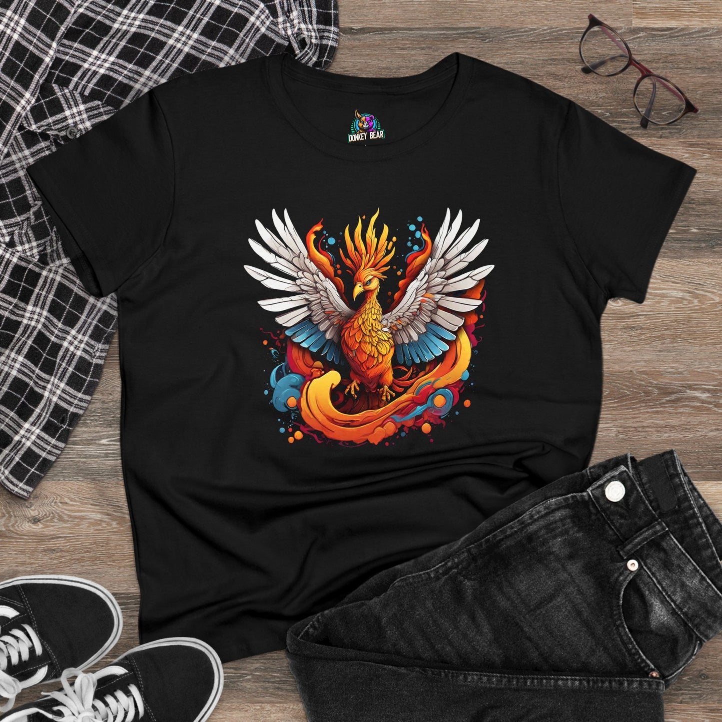 Woman's Splash Phoenix T-Shirt