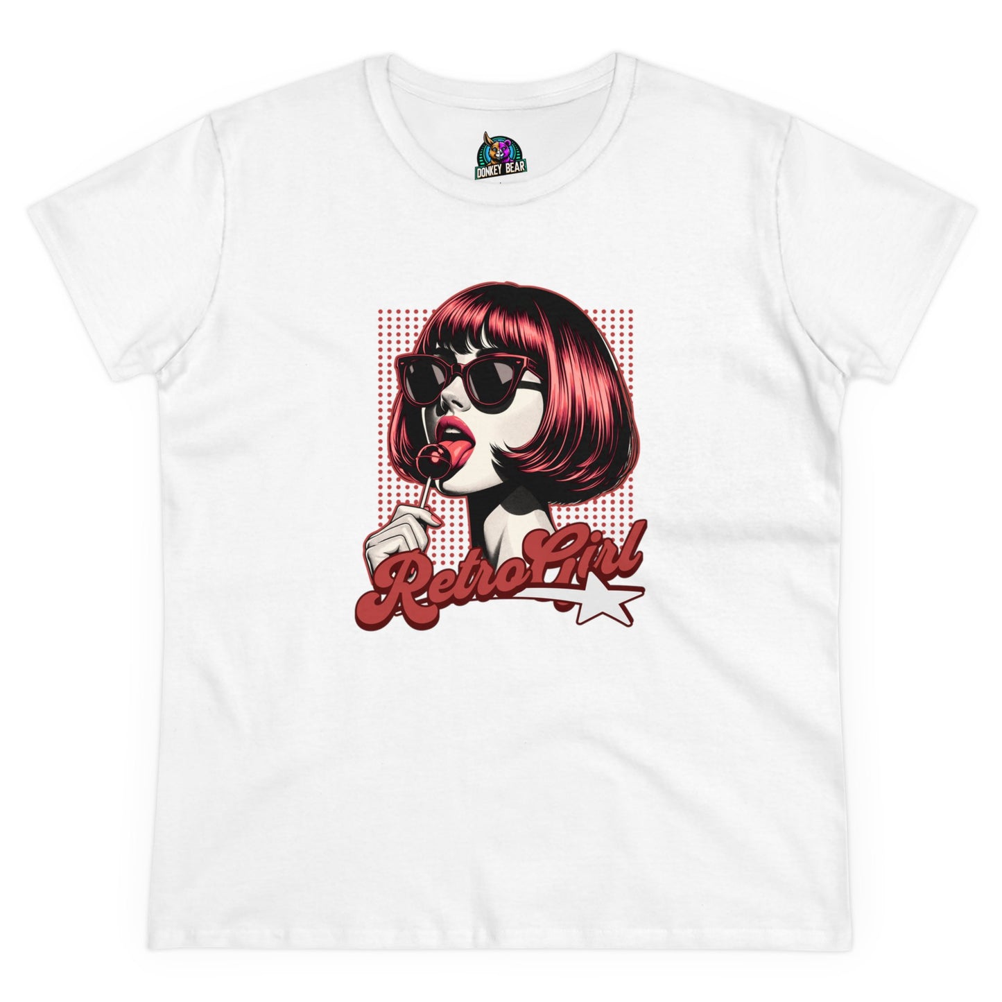 Women's Retro Girl T-Shirt