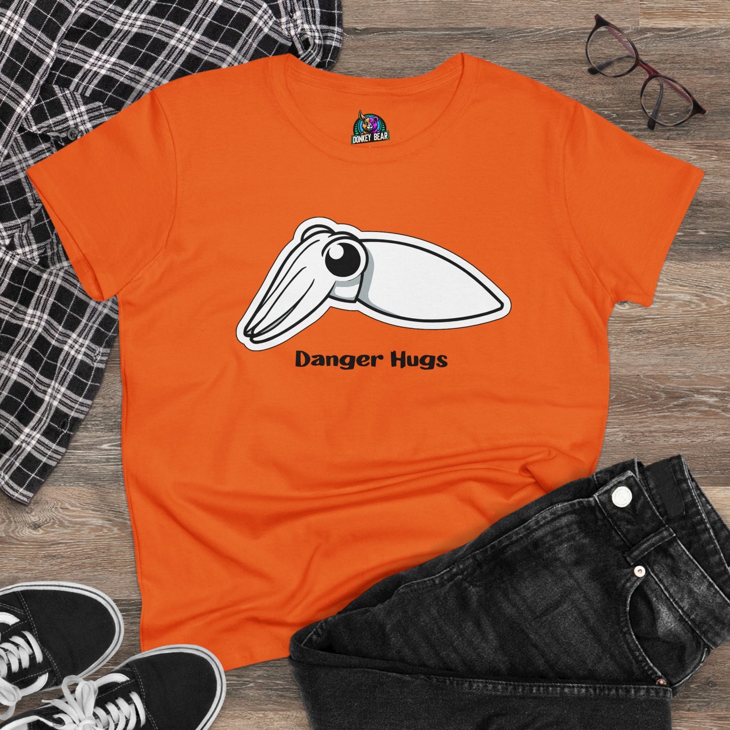 Woman's Danger Hugs T-Shirt