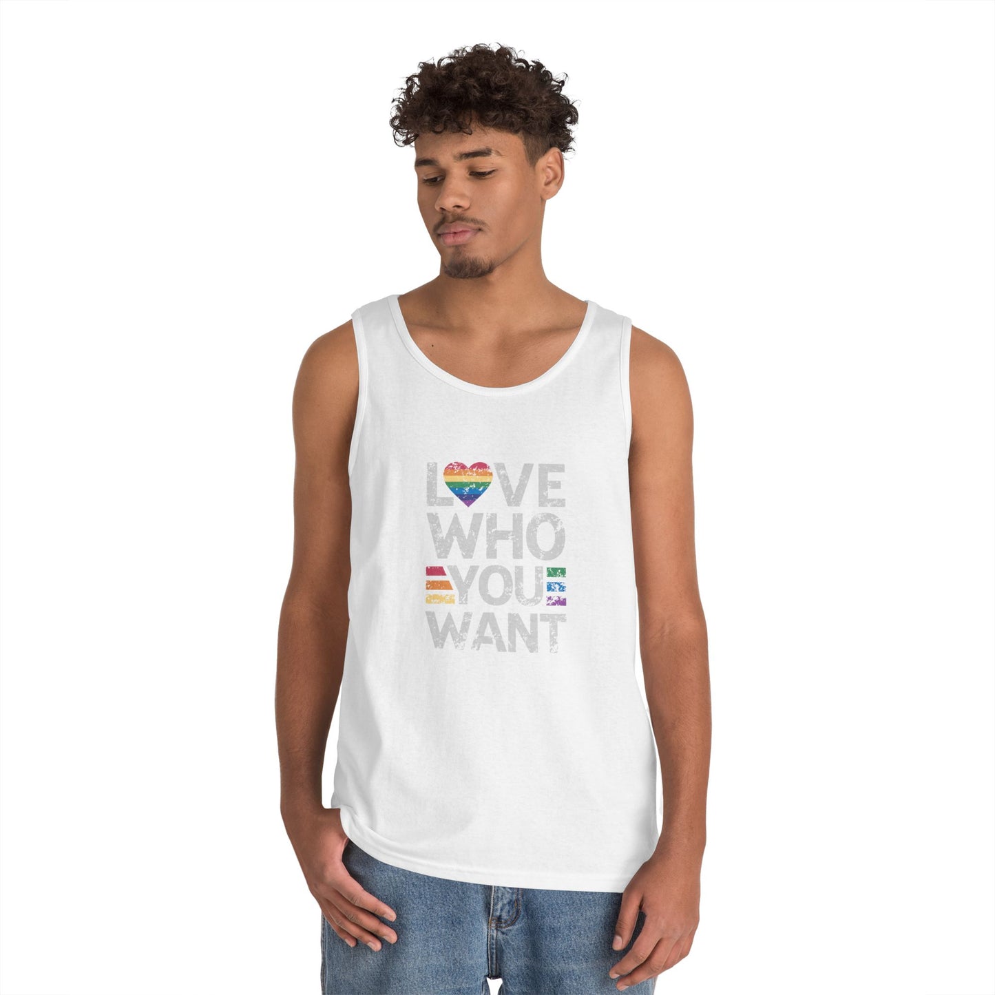 Love Who You Want Tank Top