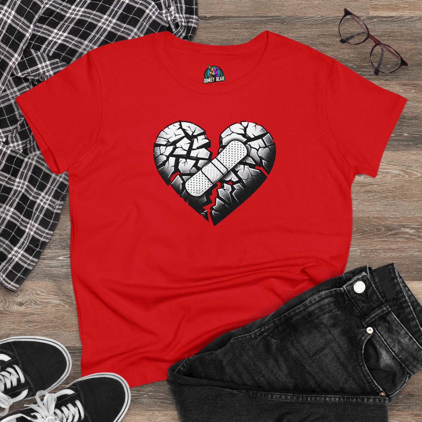 Woman's Broken Heart T-Shirt