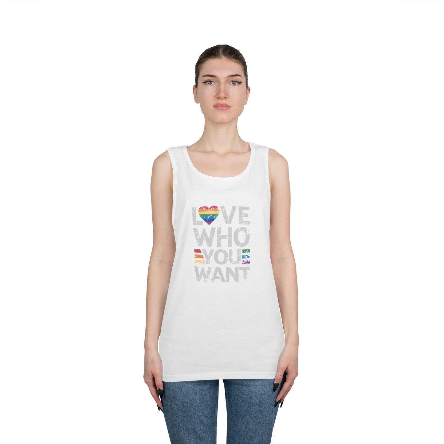 Love Who You Want Tank Top