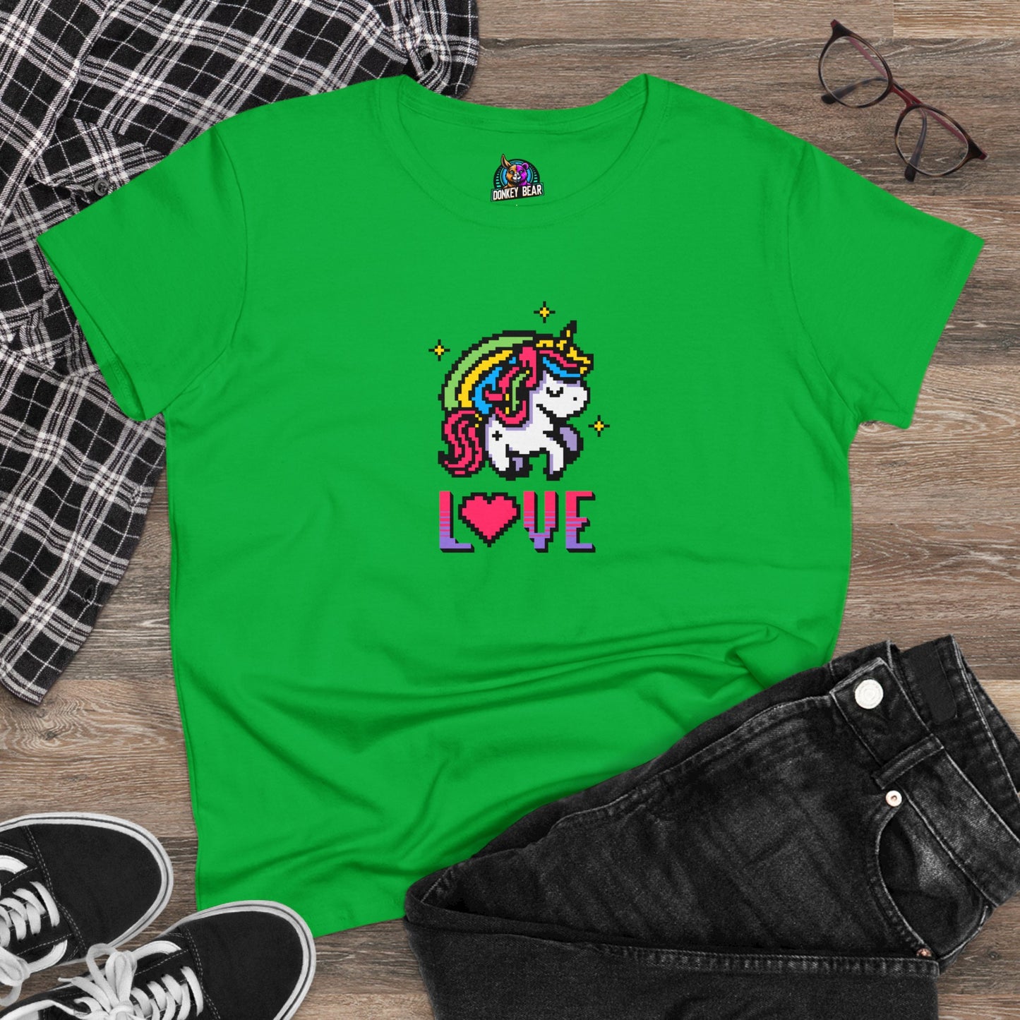 Woman's 8-Bit Love T-Shirt