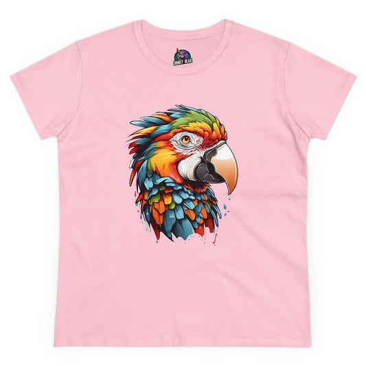 Woman's Splash Parrot T-Shirt