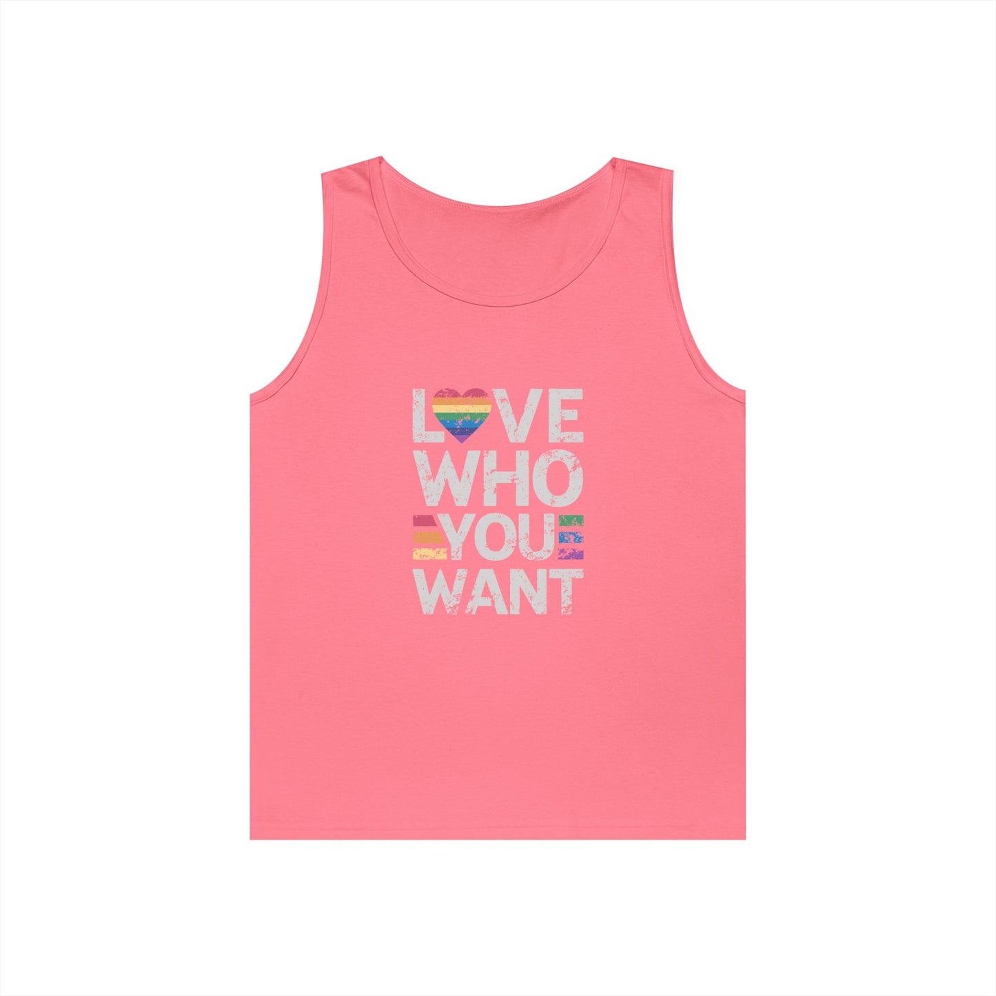 Love Who You Want Tank Top