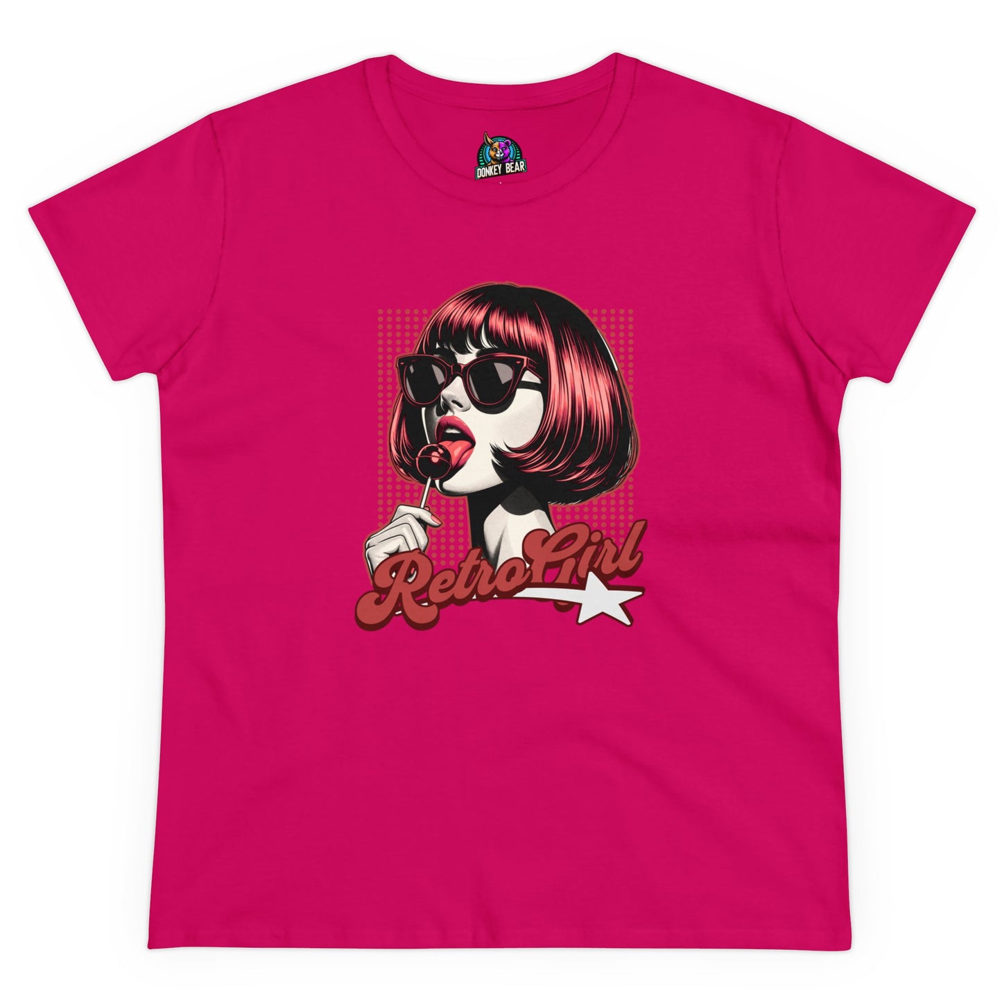 Women's Retro Girl T-Shirt