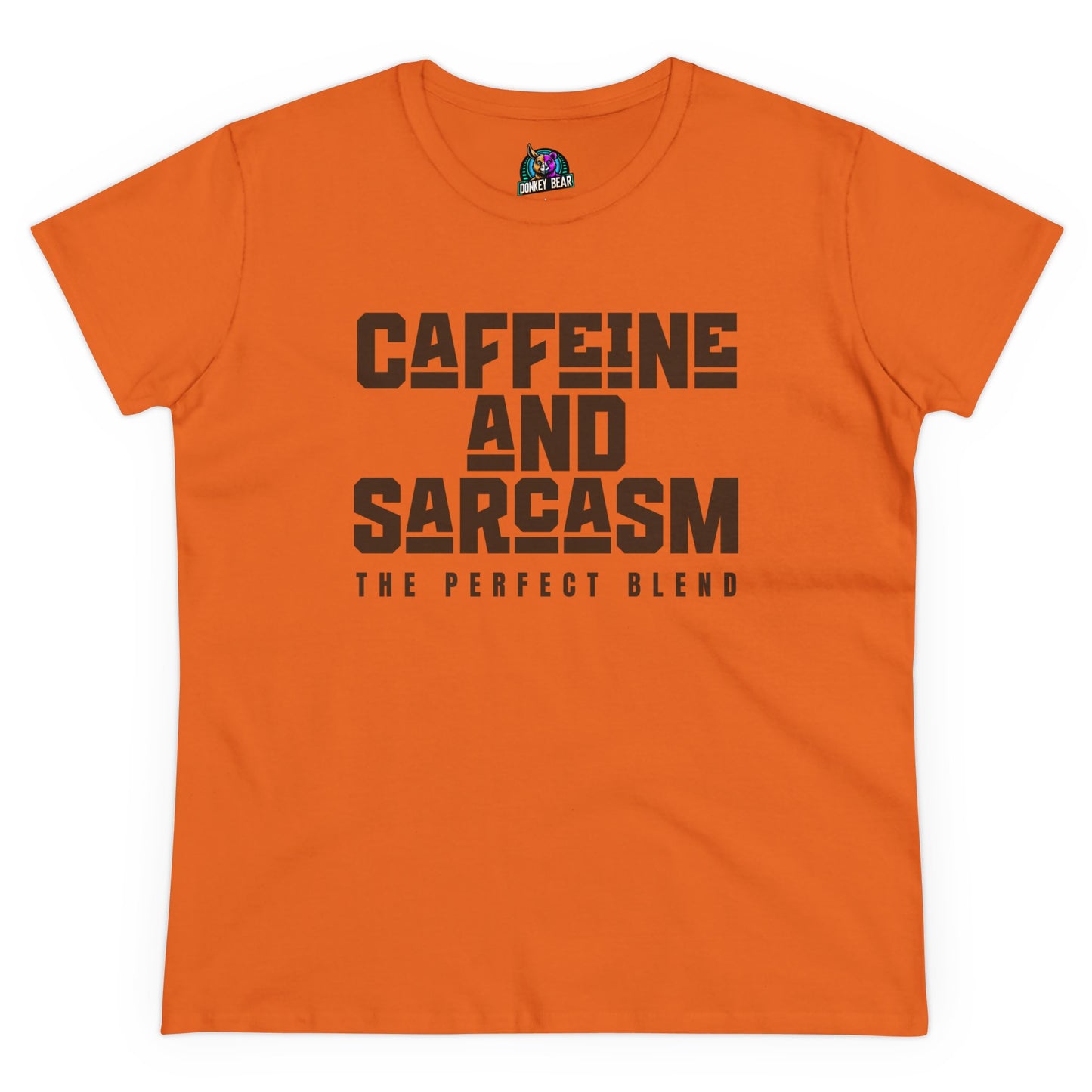 Woman's Caffeine and Sarcasm T-Shirt