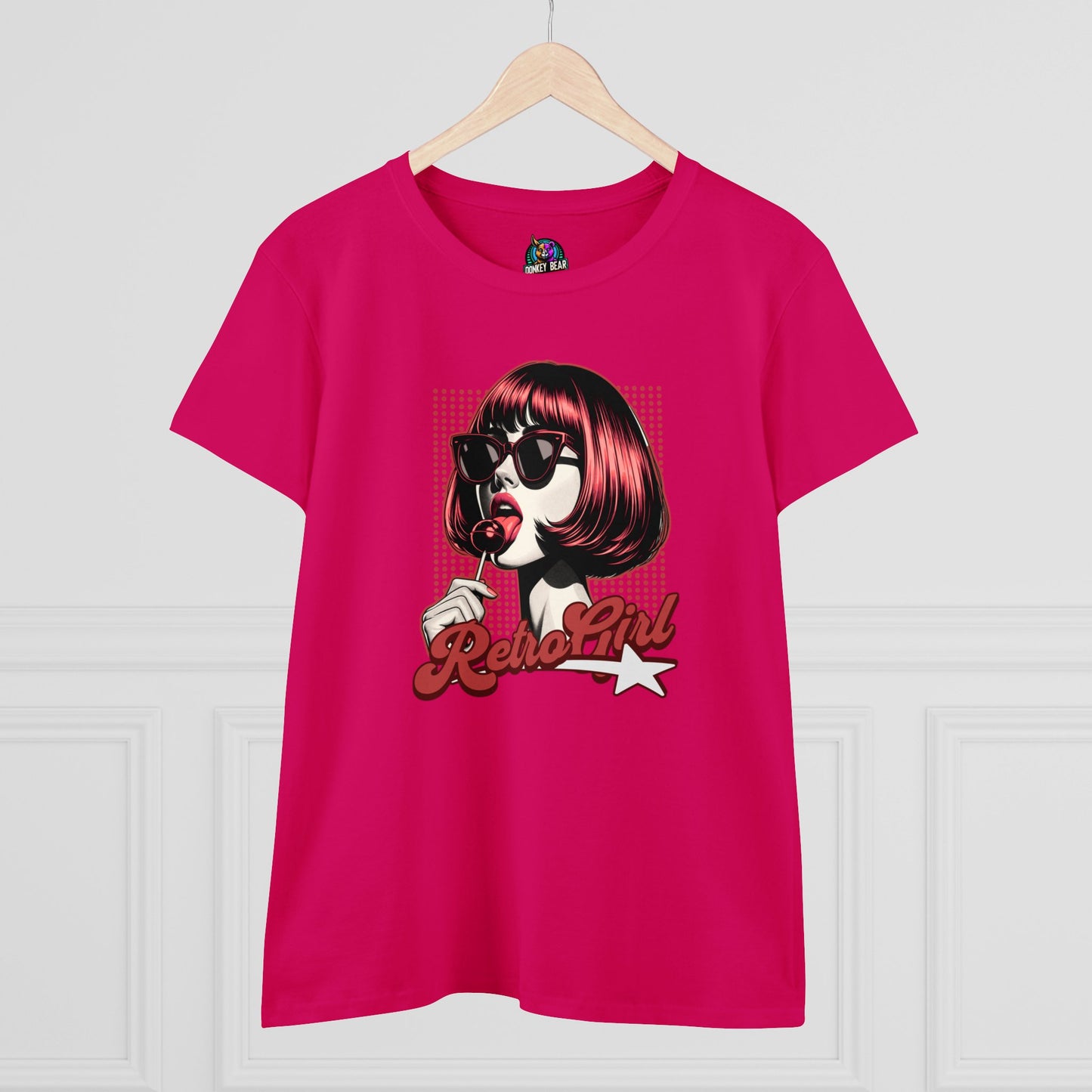 Women's Retro Girl T-Shirt