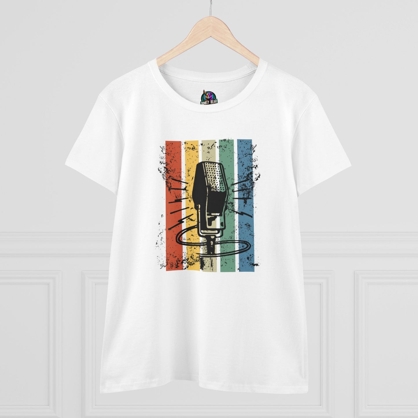 Woman's Retro Mic T-Shirt