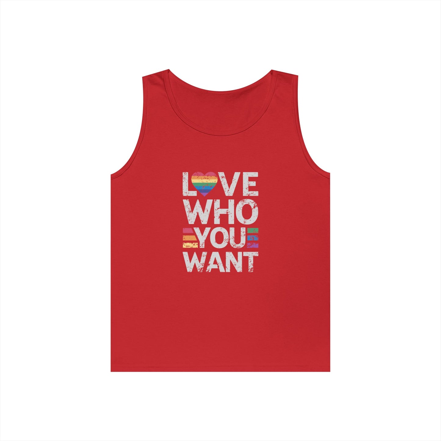 Love Who You Want Tank Top