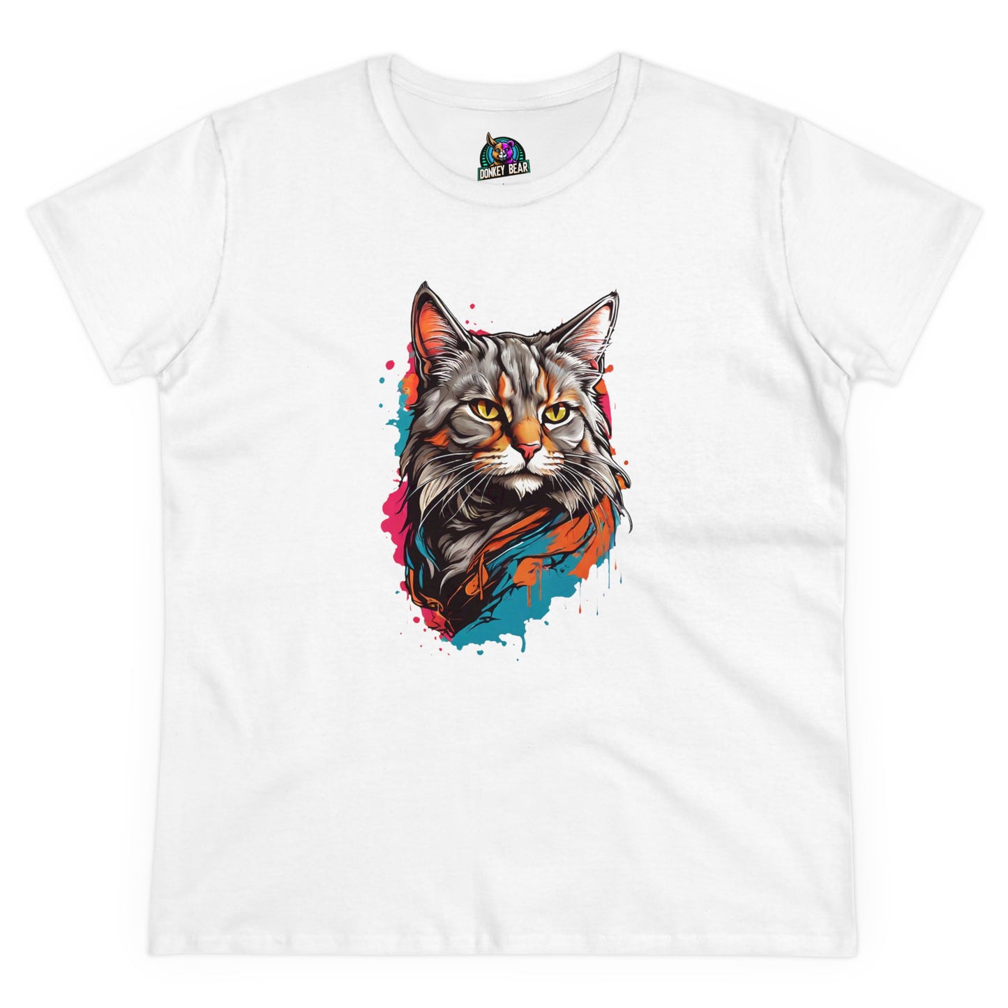 Woman's Splash Cat T-Shirt