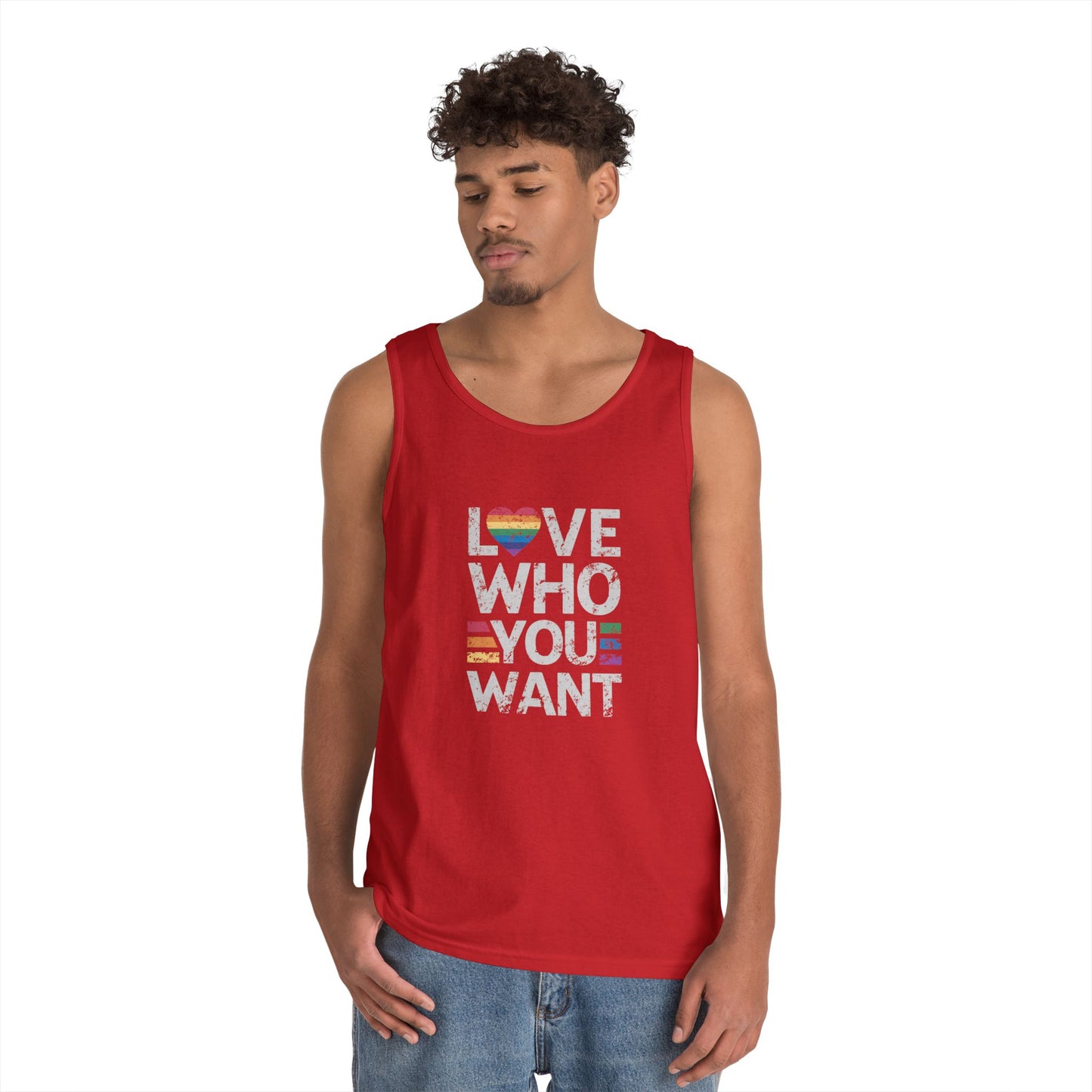 Love Who You Want Tank Top