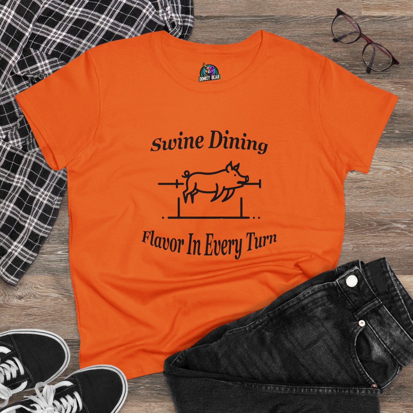 Woman's Swine Dining T-Shirt