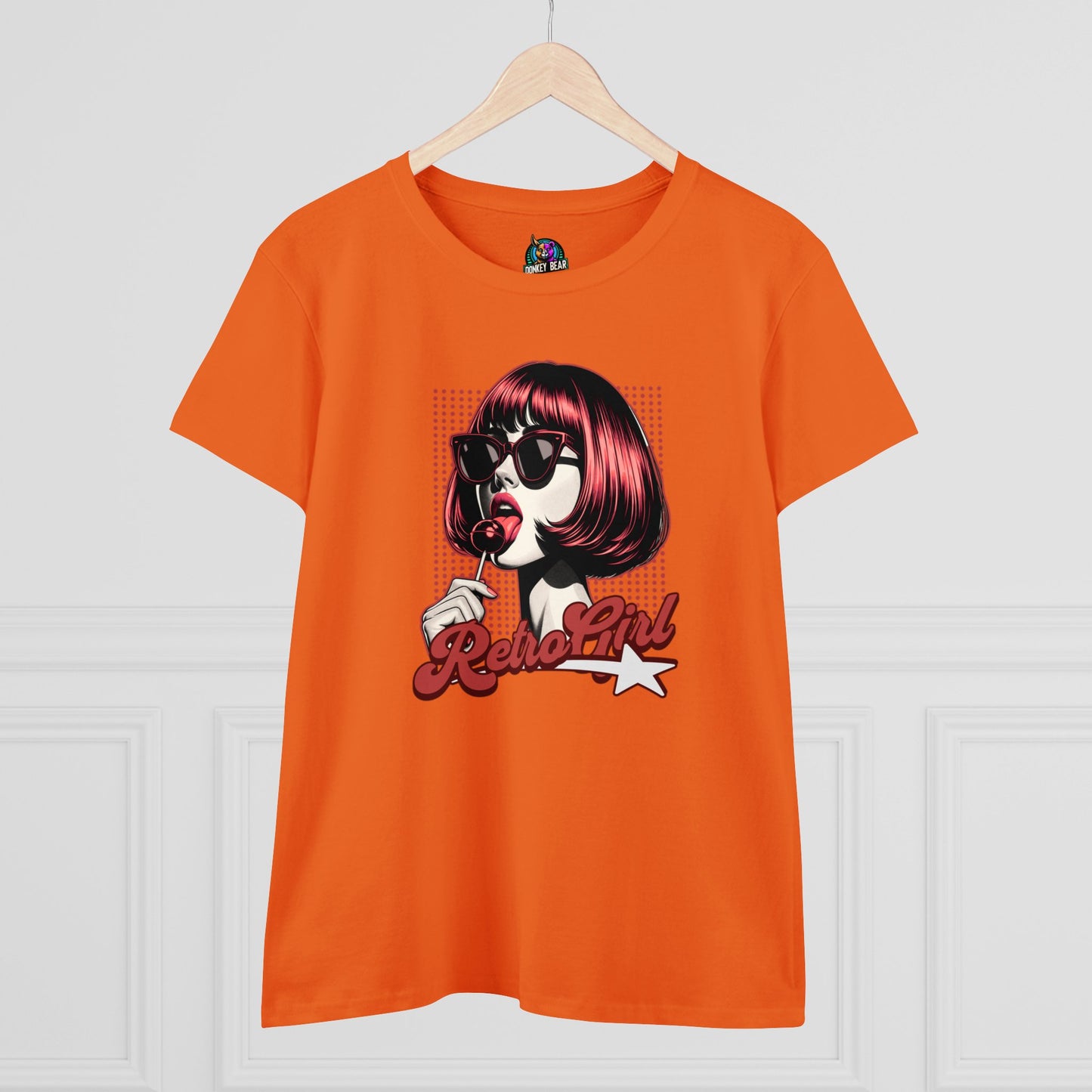 Women's Retro Girl T-Shirt