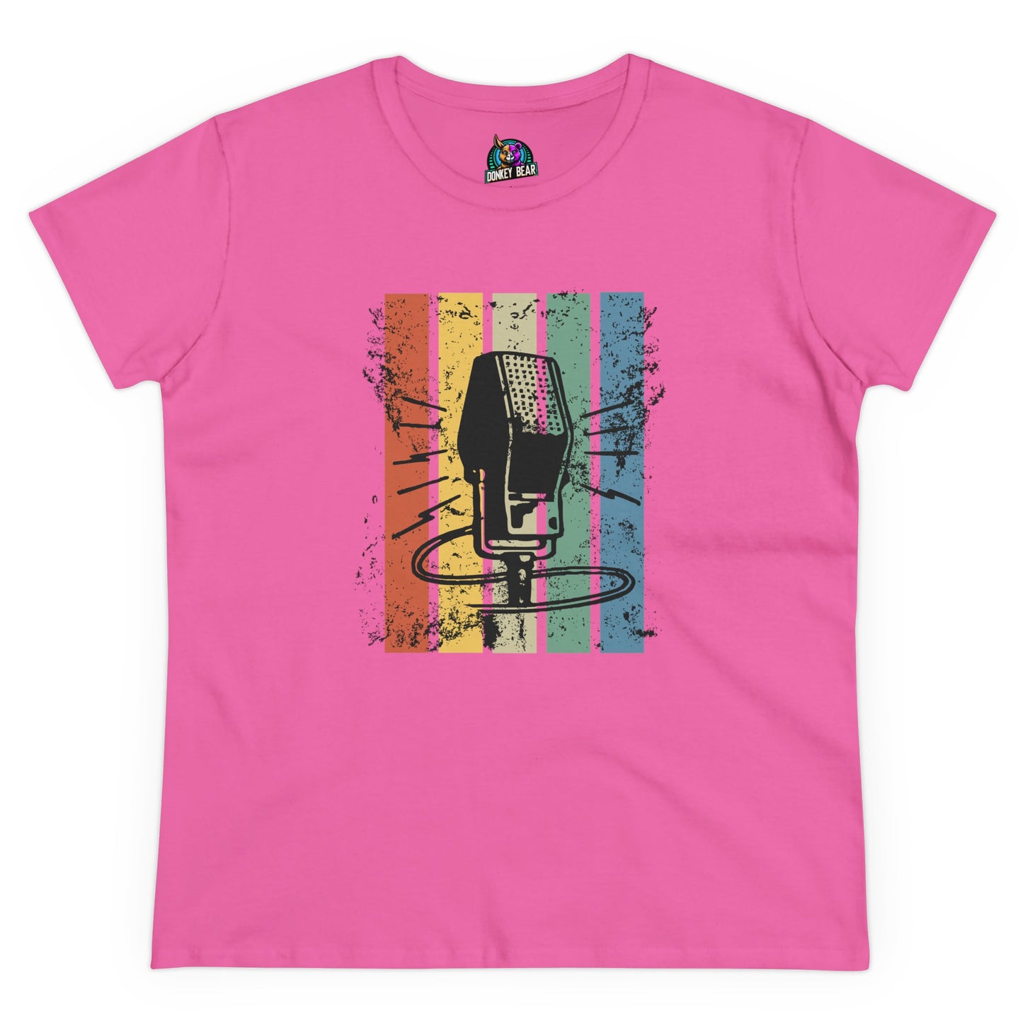 Woman's Retro Mic T-Shirt