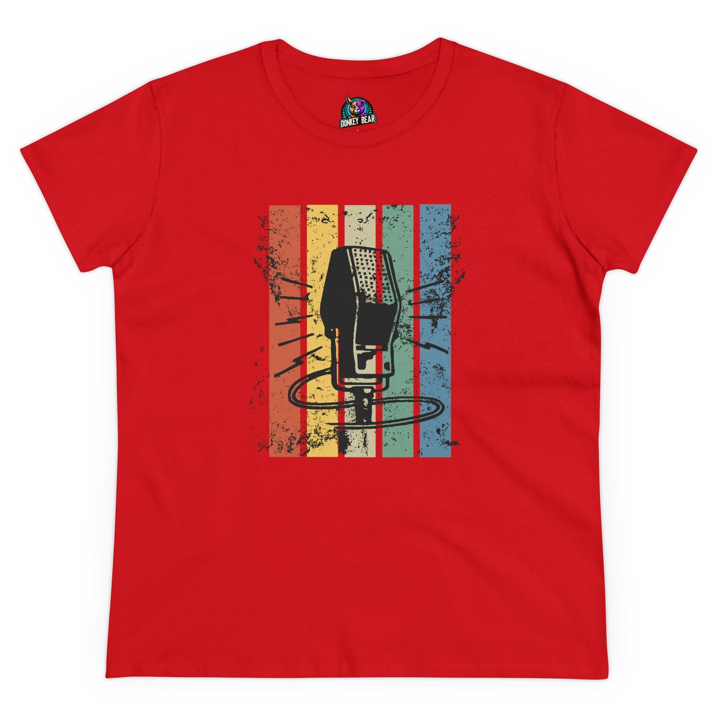 Woman's Retro Mic T-Shirt