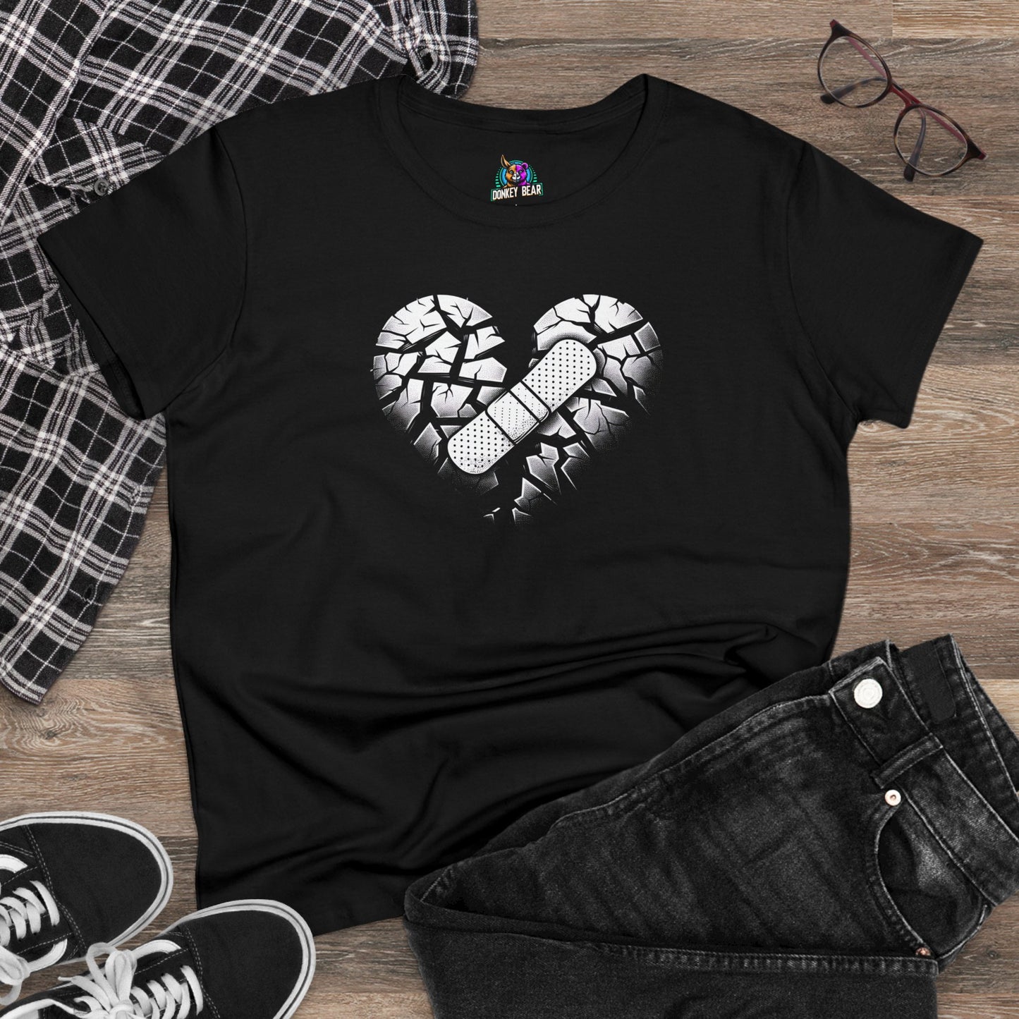 Woman's Broken Heart T-Shirt