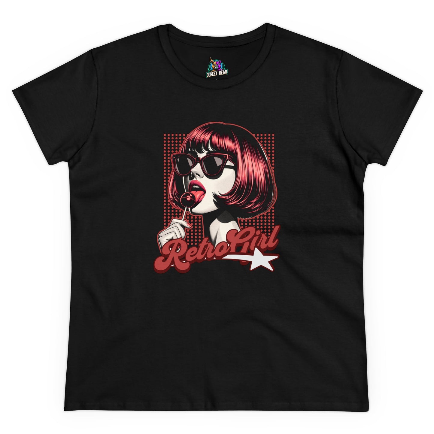 Women's Retro Girl T-Shirt