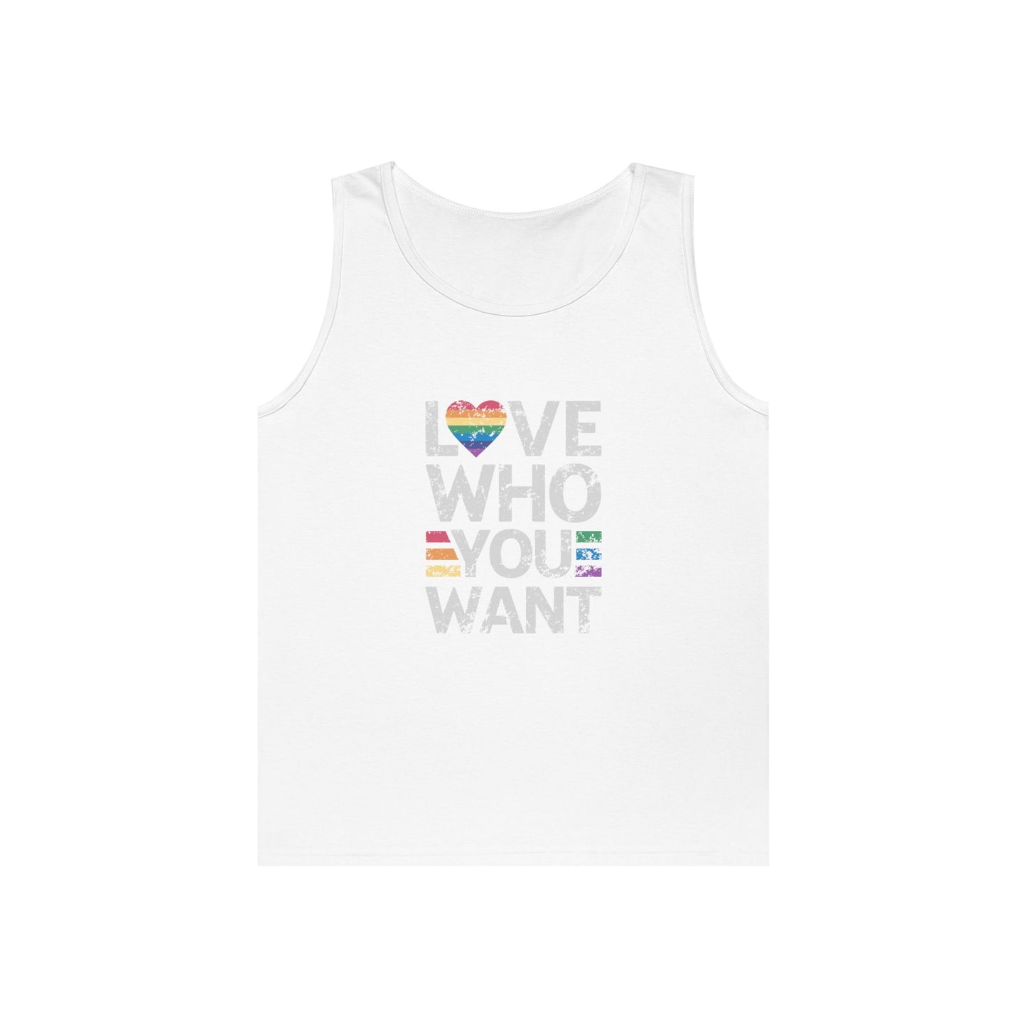 Love Who You Want Tank Top