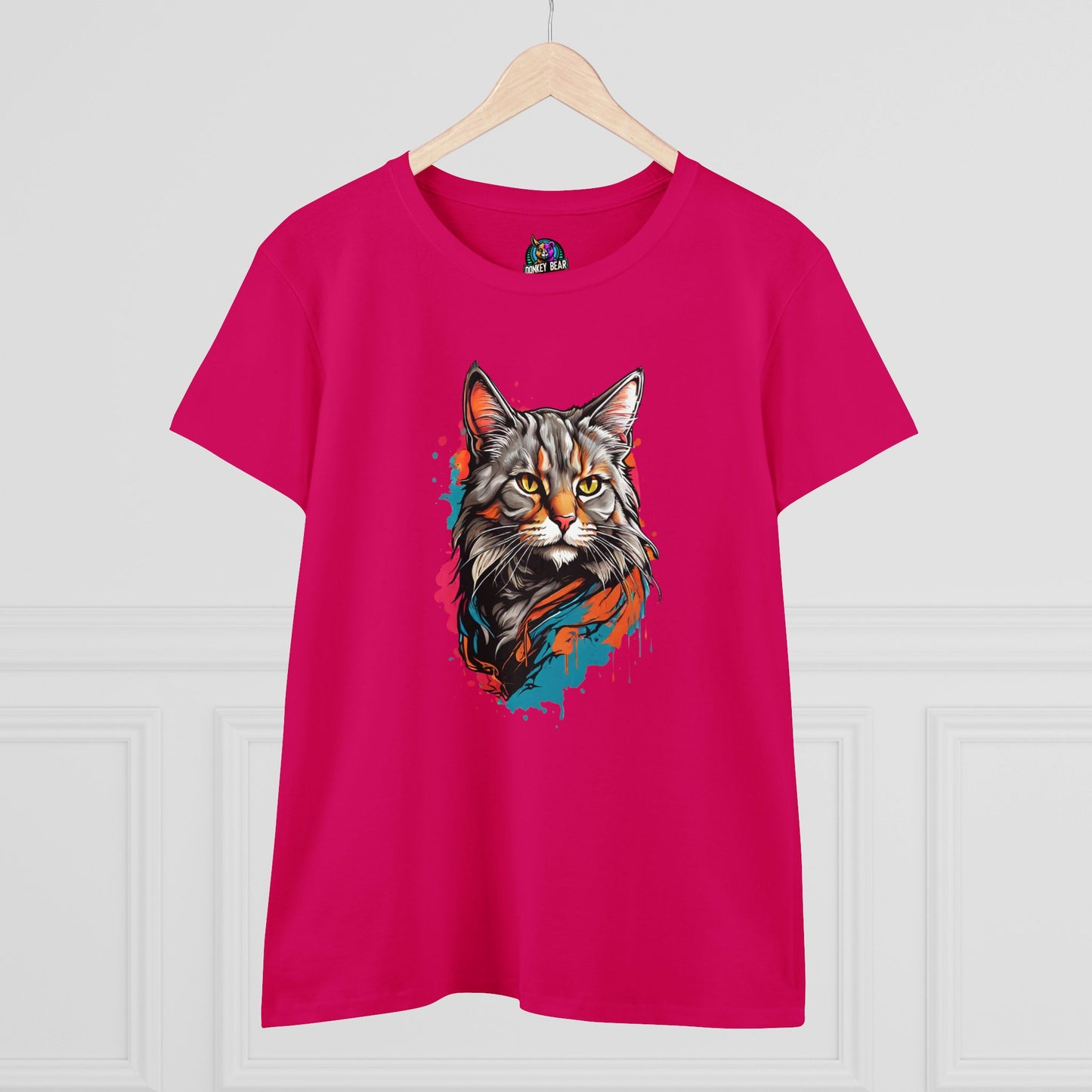 Woman's Splash Cat T-Shirt