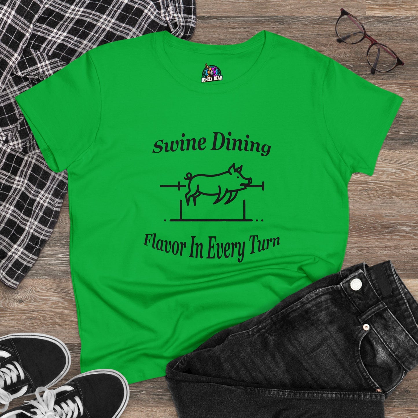 Woman's Swine Dining T-Shirt