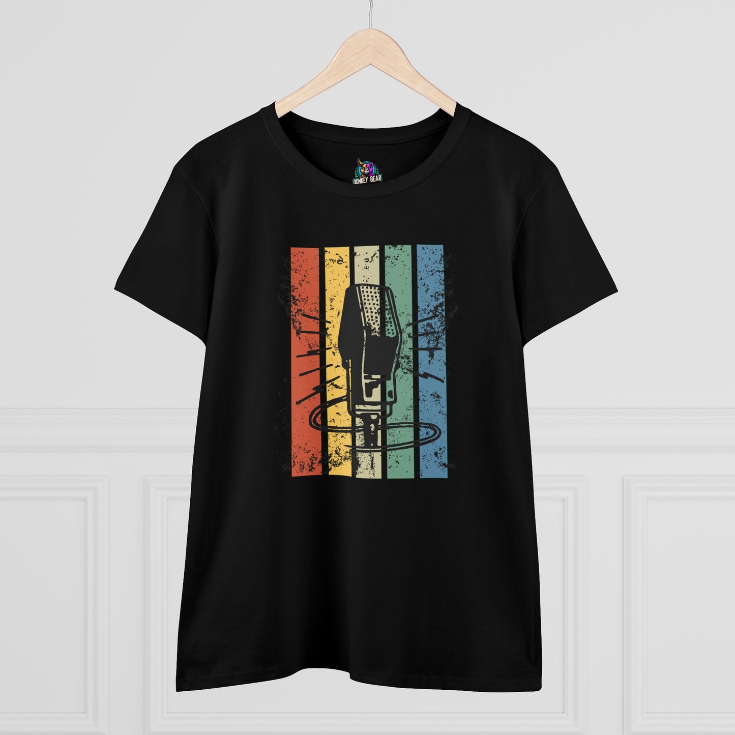 Woman's Retro Mic T-Shirt