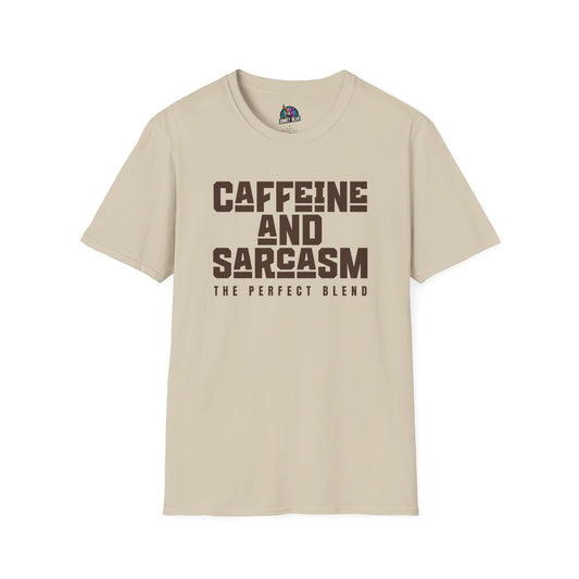 Caffeine and Sarcasm T-Shirt