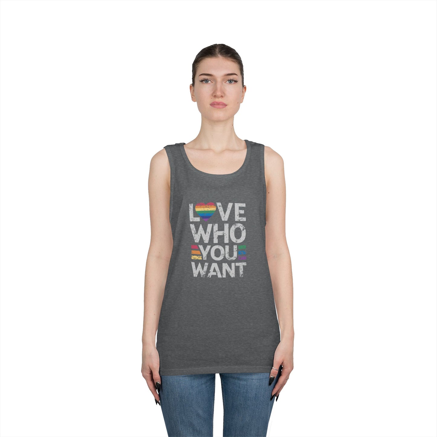 Love Who You Want Tank Top