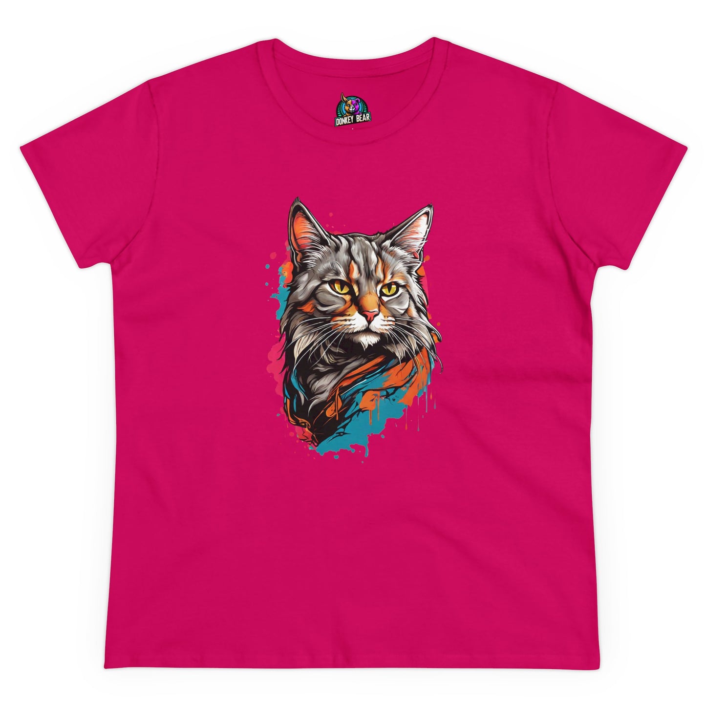 Woman's Splash Cat T-Shirt