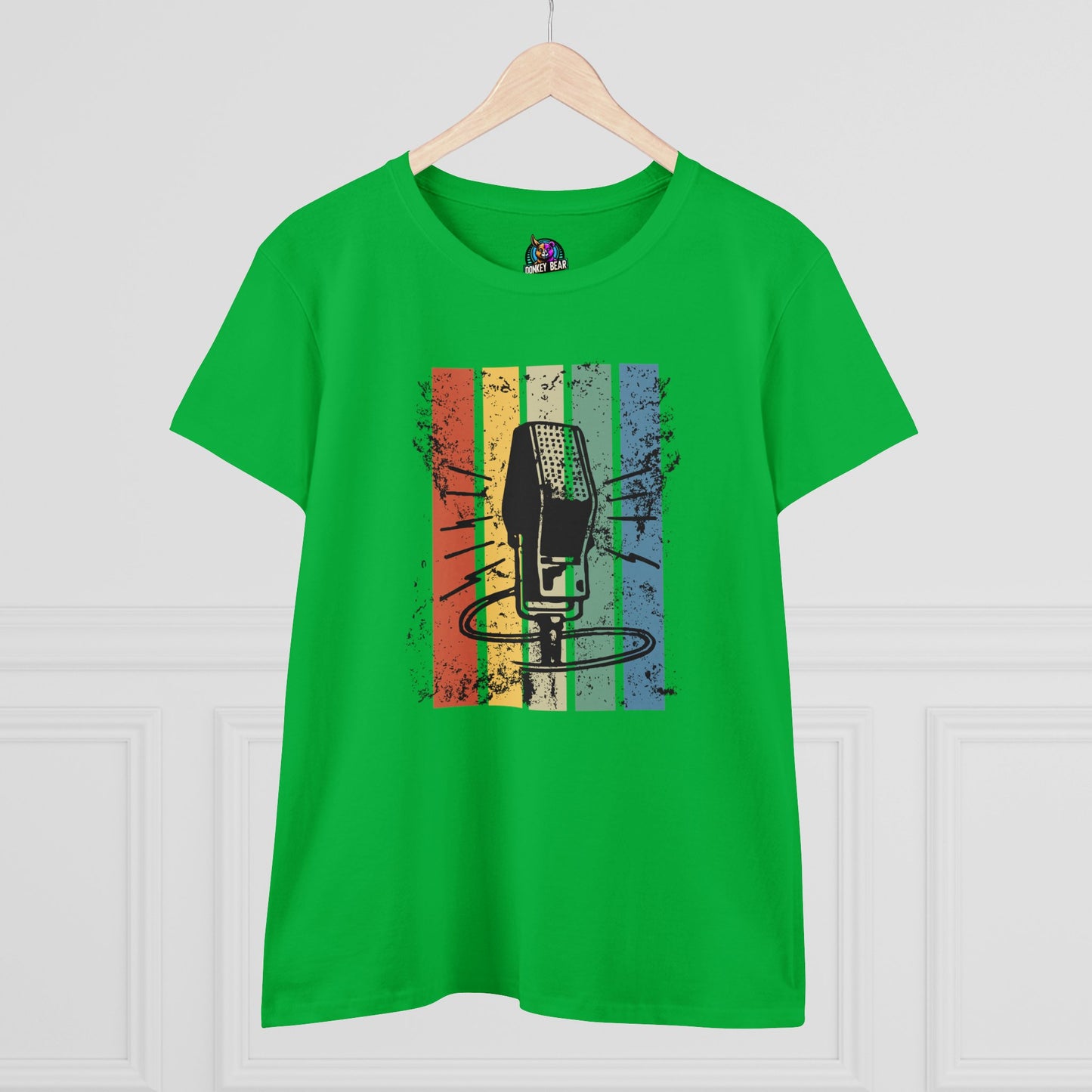 Woman's Retro Mic T-Shirt