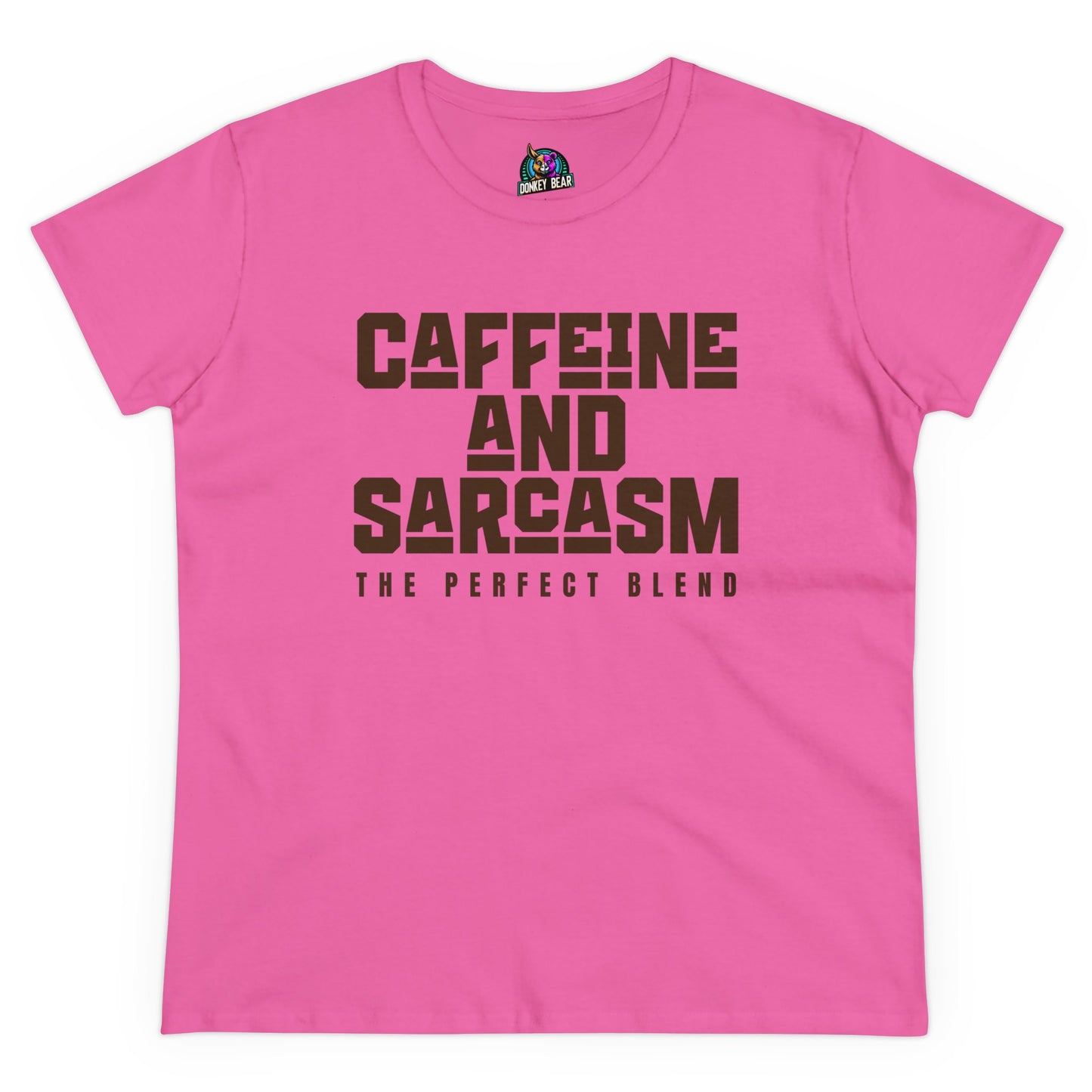 Woman's Caffeine and Sarcasm T-Shirt