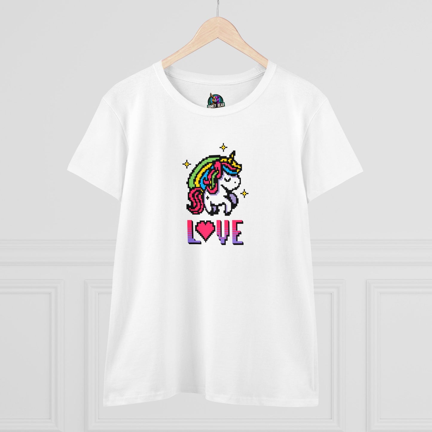 Woman's 8-Bit Love T-Shirt