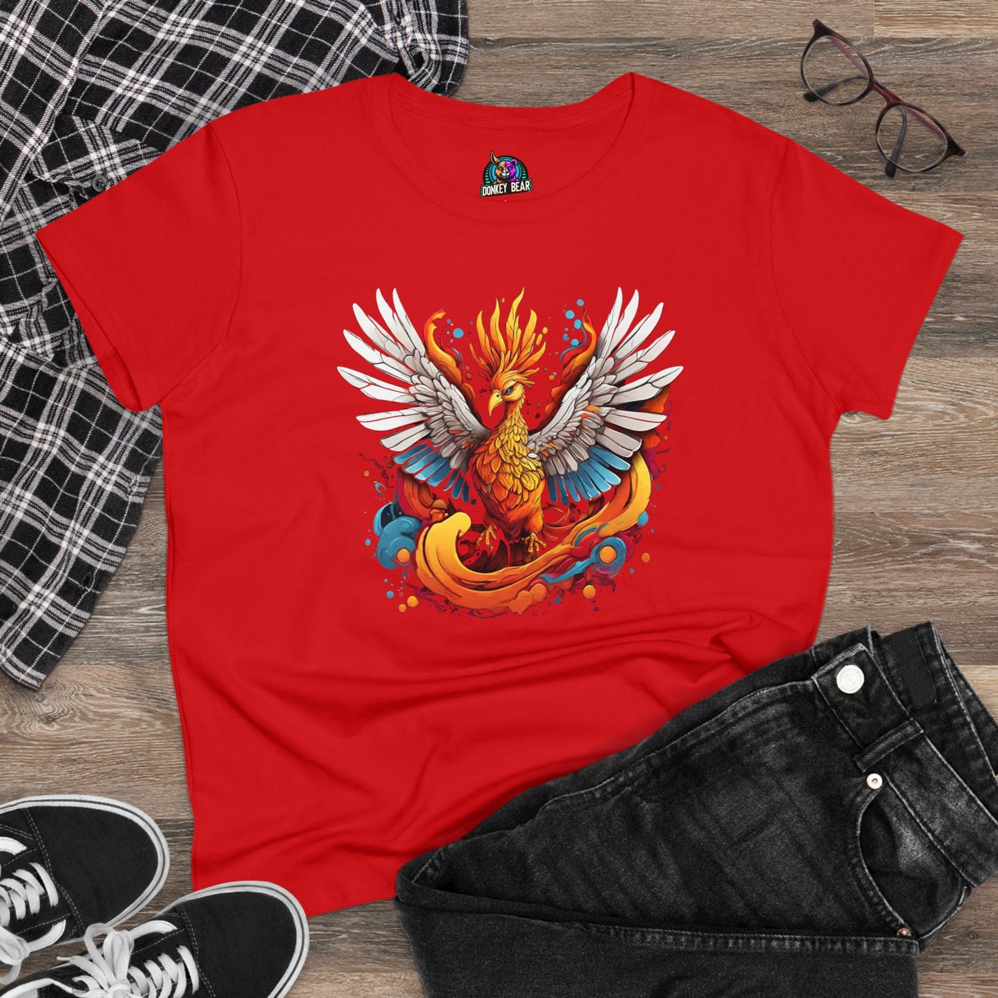 Woman's Splash Phoenix T-Shirt