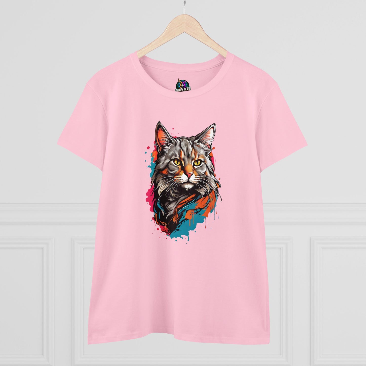 Woman's Splash Cat T-Shirt