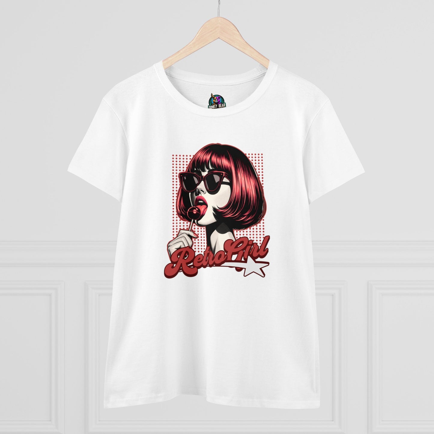 Women's Retro Girl T-Shirt