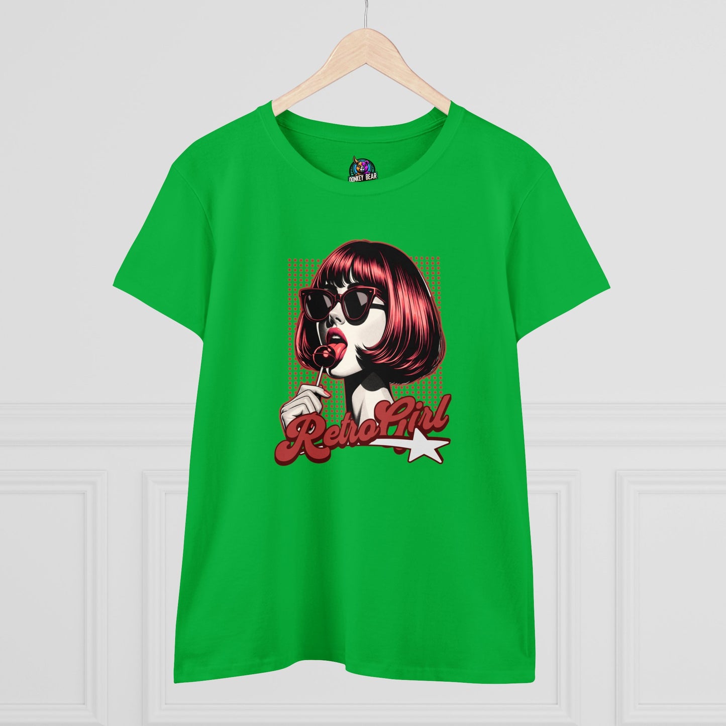 Women's Retro Girl T-Shirt