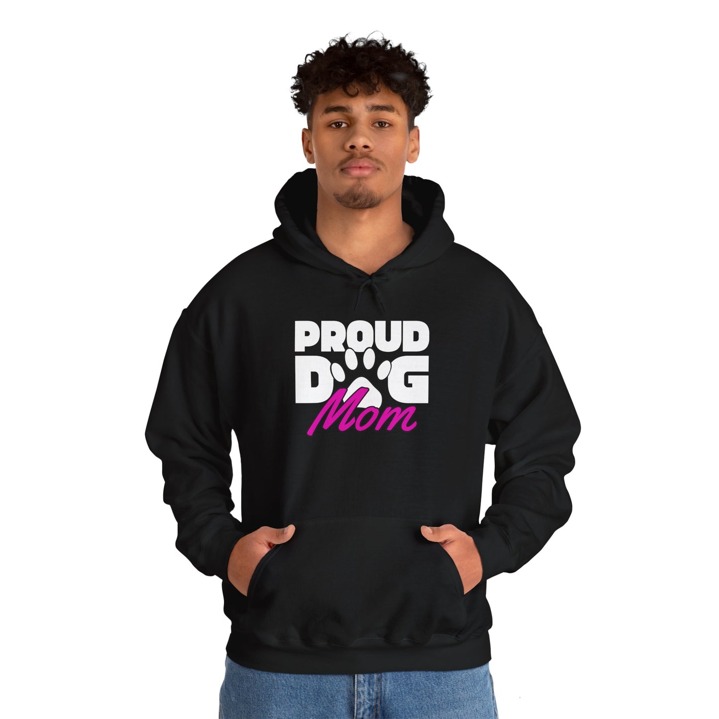 Proud Dog Mom Hooded Sweatshirt