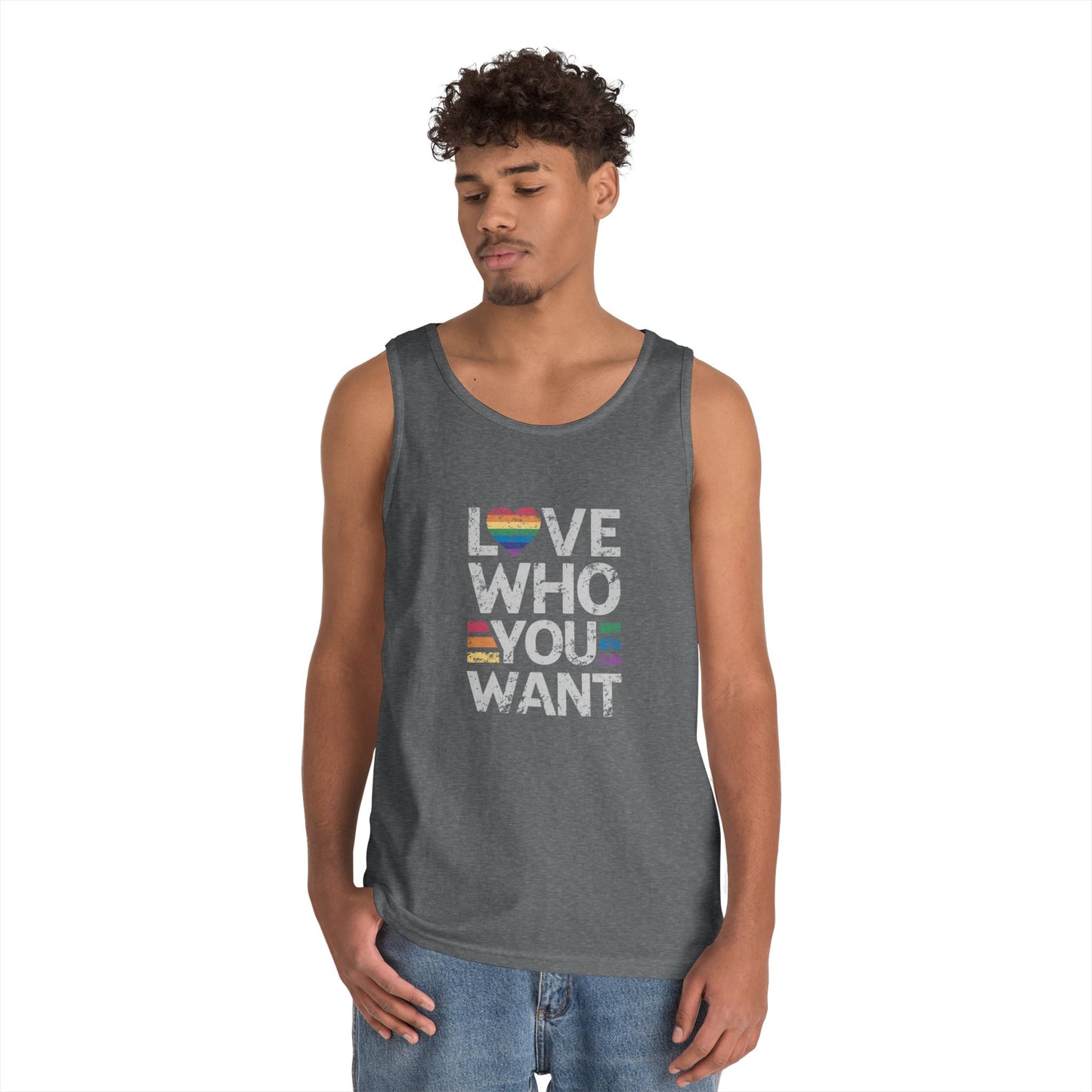 Love Who You Want Tank Top