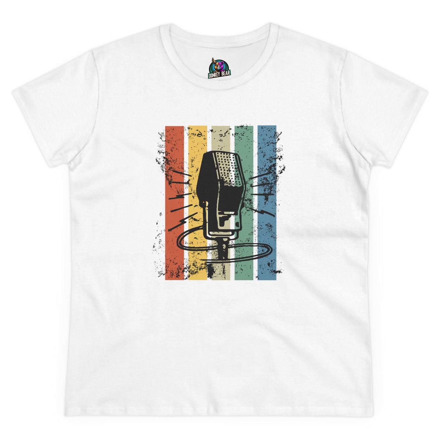 Woman's Retro Mic T-Shirt