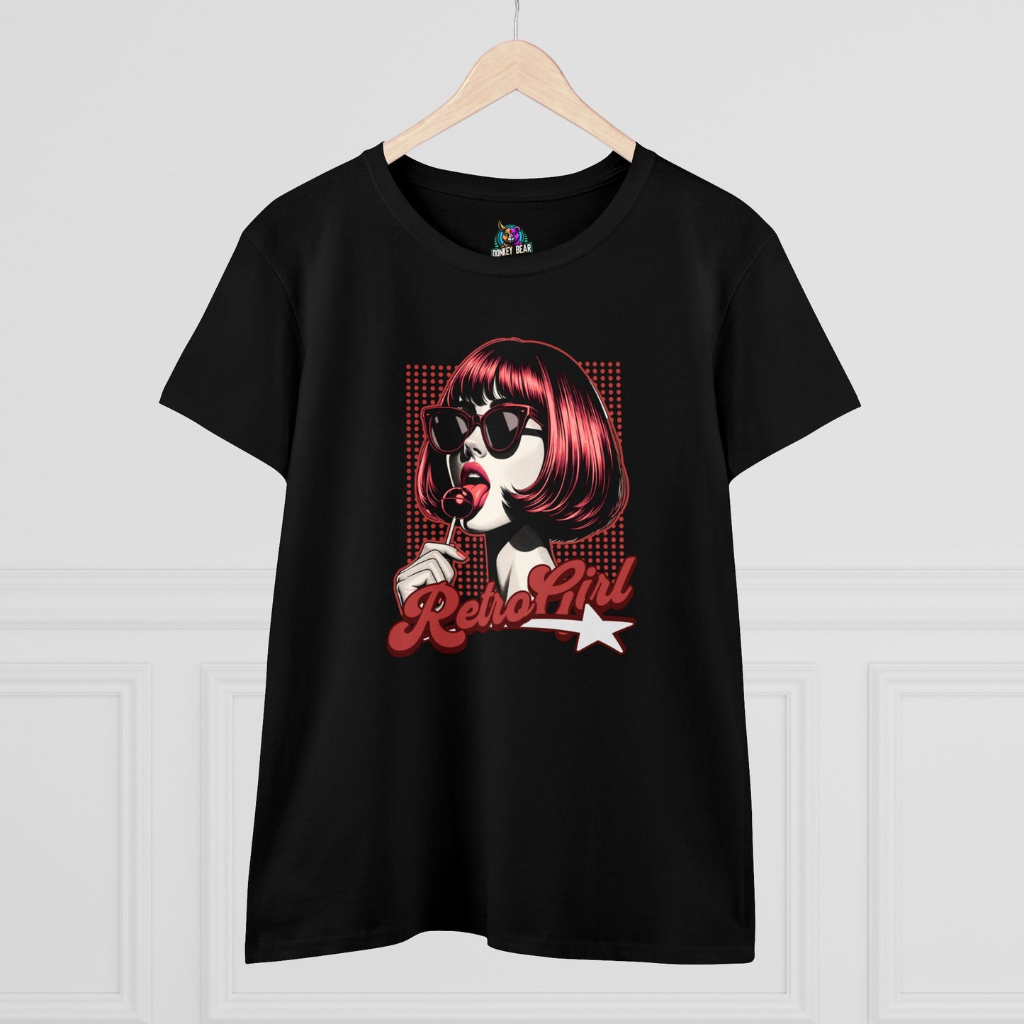 Women's Retro Girl T-Shirt