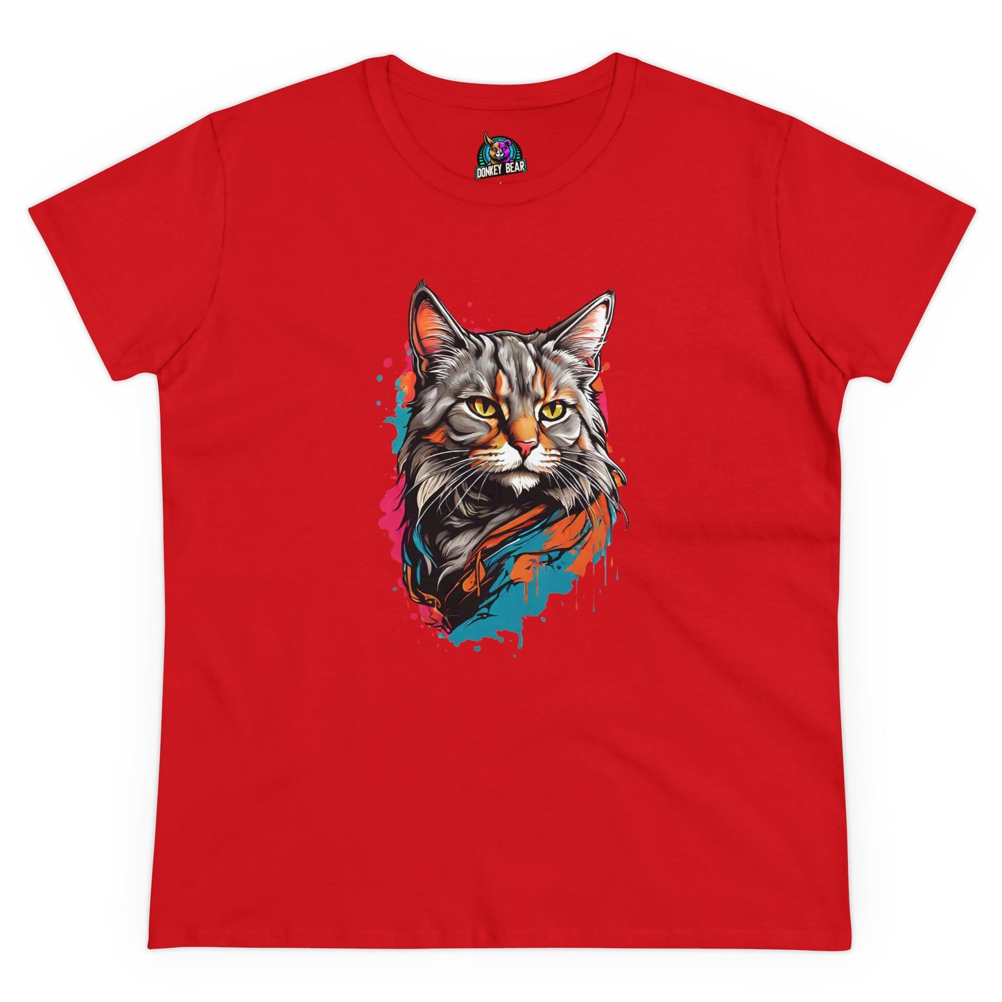 Woman's Splash Cat T-Shirt